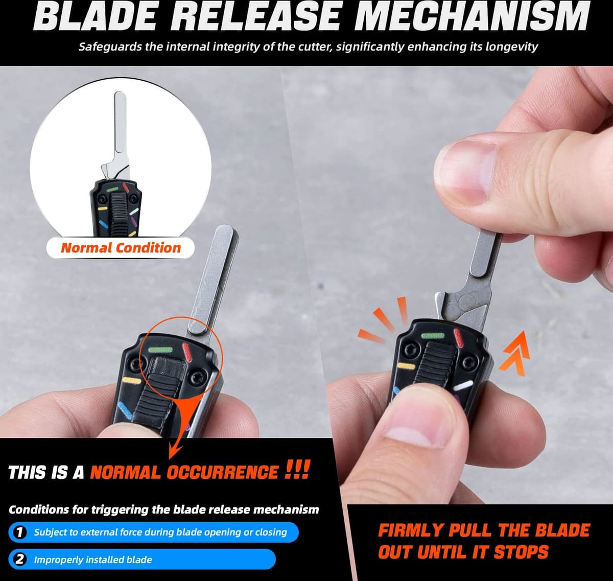NONE Portable Utility Knife Handle (blades not included; compatible with No. 23 blades), CNC-machined, aerospace-grade aluminum alloy