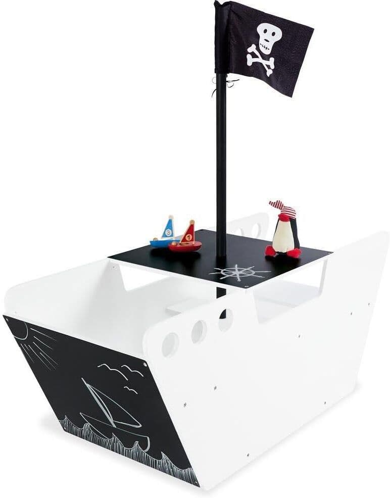 Sessel PINOLINO "Spielboot Hoppetosse", Baby, Gr. B/H/T: 50cm x 120cm x 121cm, schwarz-weiss (weiß, schwarz), Sessel Sessel weiß, schwarz B/H/T: 50cm x 120cm x 121cm