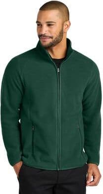 Port Authority F700 C-FREE Raglan Fleece T-Shirt in Dark Green size 4XL   Polyester