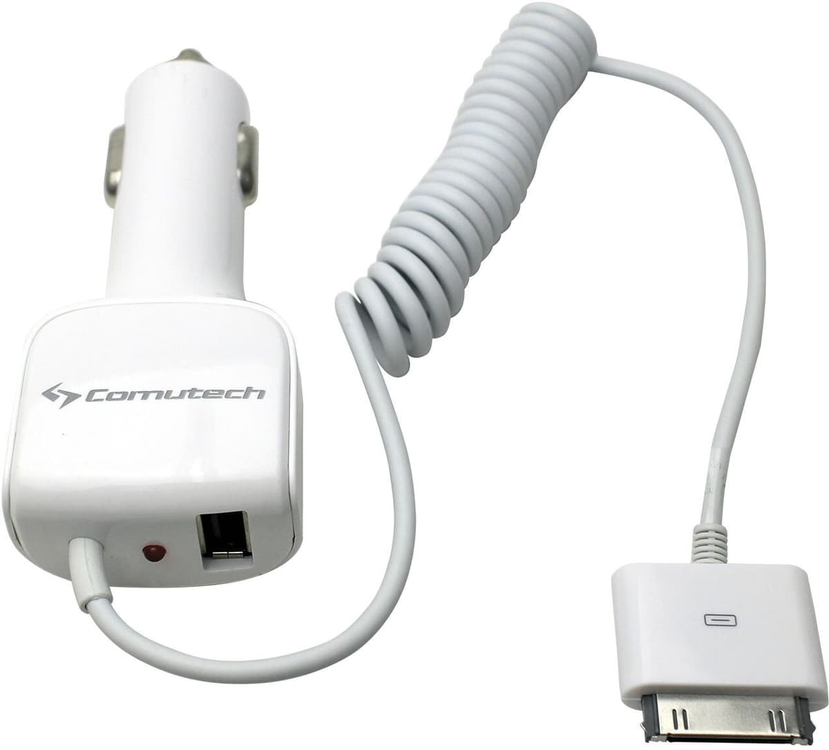 Cargador  12/24 V Cable Iphone 3-4s / Ipad 1-2 +  Port Usb Bl  Altium