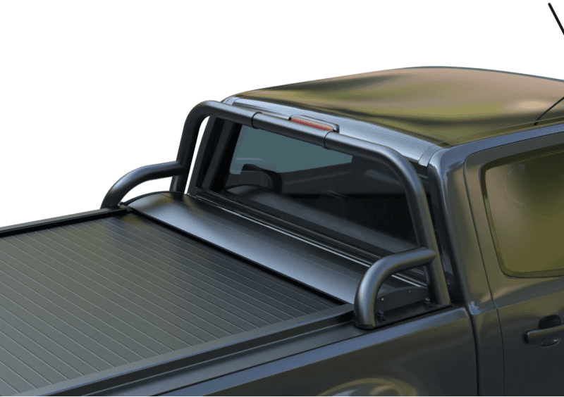 Rollbar Inox One And A Half Leg Negru SsangYong Musso-Rexton Sports 2018+