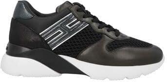Hogan Sneakers Mujer Negro 35.5,36.5 Mujer