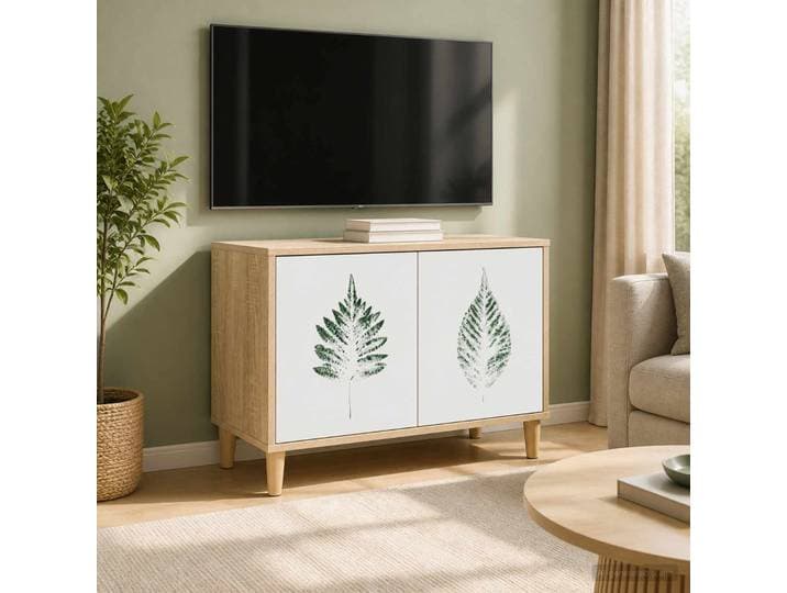 vidaXL TV-Schrank HANAU 69 x 33 x 50 cm Sonoma Holzwerkstoff