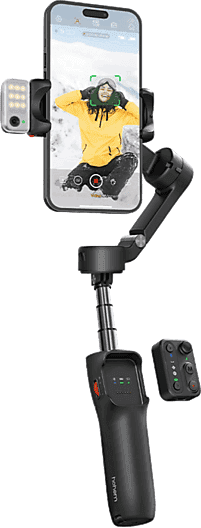 REACONDICIONADO Seminuevo Muy bueno Gimbal - Hohem iSteady V3 AI Auto-Track, 3 Ejes, Mando a Distancia, 13h Autonomía, Negro