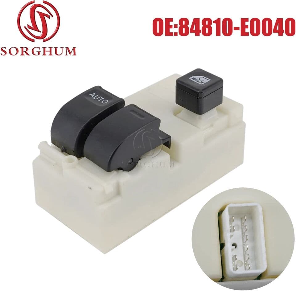 NONE SORGHUM  84810-E0040 For Hino 500/700 2003 Power Window Switch Lifter Regulator Console Button 84810E0040 Car Parts 24V