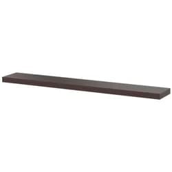 Spiegelablage 80 cm nussbaum