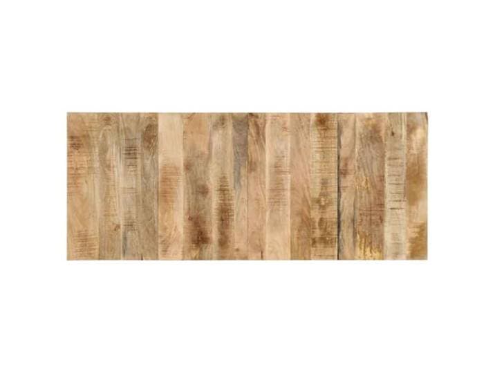 vidaXL Hoofdbord 200 cm massief ruw mangohout