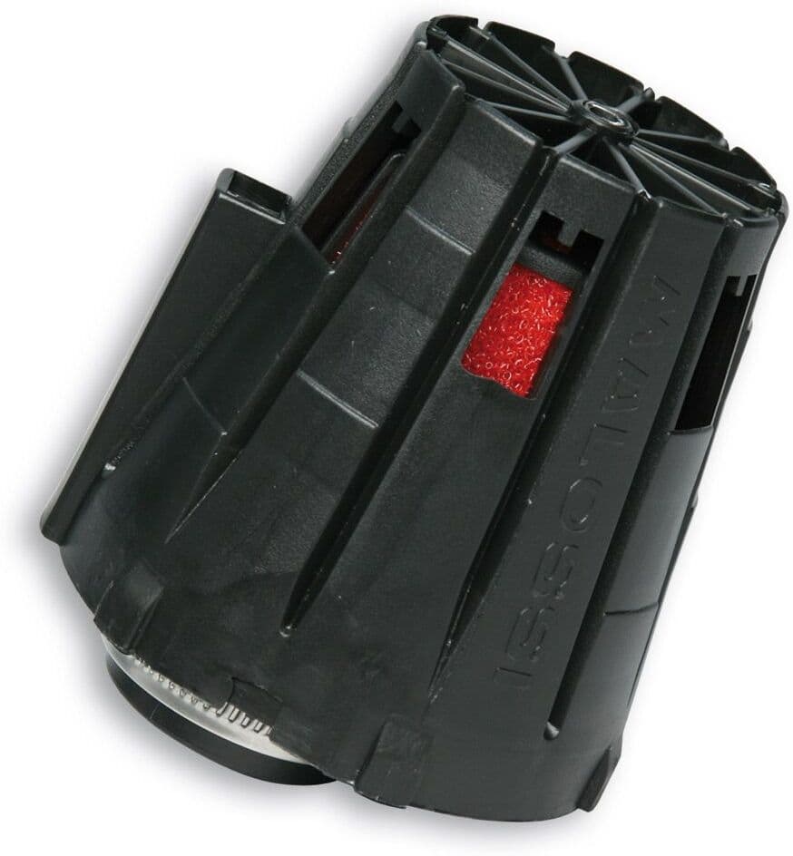 Filtro Aria Red Filter E5 Con 43 Per Carburatori Phbl 25 Con Cuffia Nera Malossi Garelli Tiesse 50r 50 2t Euro 2 (1e40qmb)