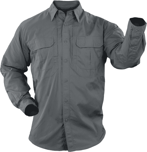 5.11 Tactical Taclite Pro Long Sleeve Shirt (Färg: Storm, Storlek: Small)