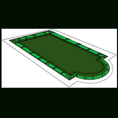 Piscine Italia Copertura invernale con tubolari RETTANGOLARE +SCALA 210gmq 11x4,5m