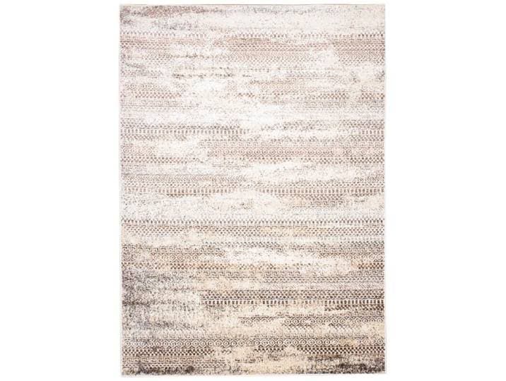 TAPISO Tapis de Salon PETRA Marron Cuivré Ethnique Polypropylène Intérieur 120x170 cm