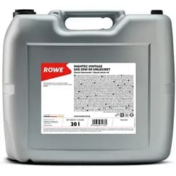 ROWE HIGHTEC VINTAGE SAE 20W-50 UNLEGIERT Motorenöl für Oldtimer 20 Liter