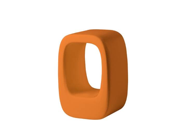 SLIDE tabouret LAZY BONES (Orange - Polyéthylène)
