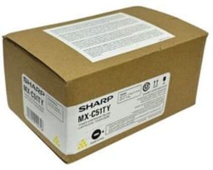 Sharp MX-C51TY toner amarillo