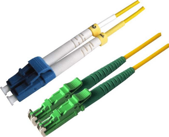 MicroConnect Optisk Fiberkabel, Lc-E2000, Singlemode, Duplex, Os2 (Gul) 25m, 1 Stykk, Sen-Fib472025 Gul