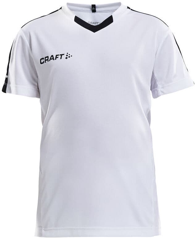 Craft 1905583 Progress Jersey Contrast Jr Børn / Spillertrøje / Sportstrøje / Trøje Club Cobolt/sweden Yellow 134/140
