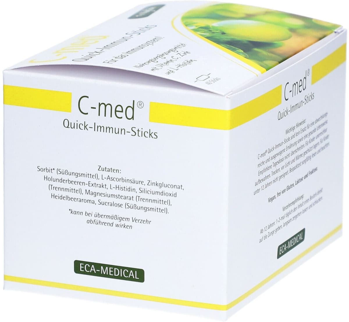 C-med® Quick-Immun-Sticks Beutel 40x2,8 g 40x2,8 g Beutel