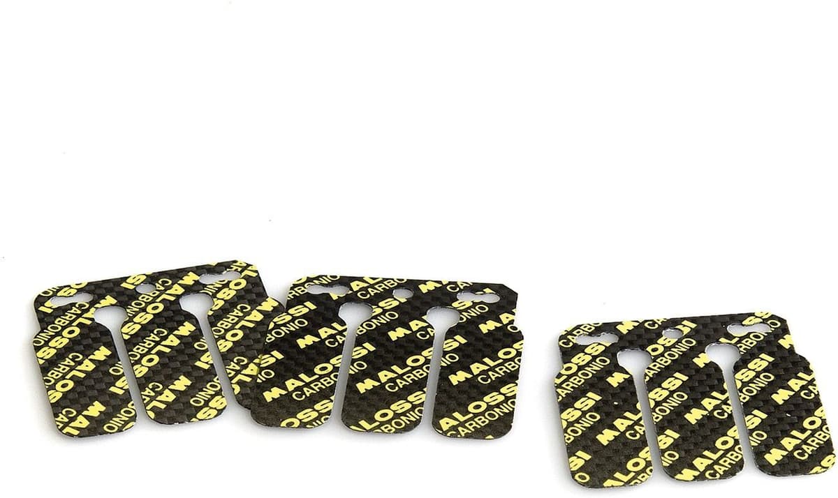 Serie Lamelle In Carbonio Spessore 0,30-0,35-0,40mm Per Valvola Originale Malossi Peugeot Vivacity 50 2t