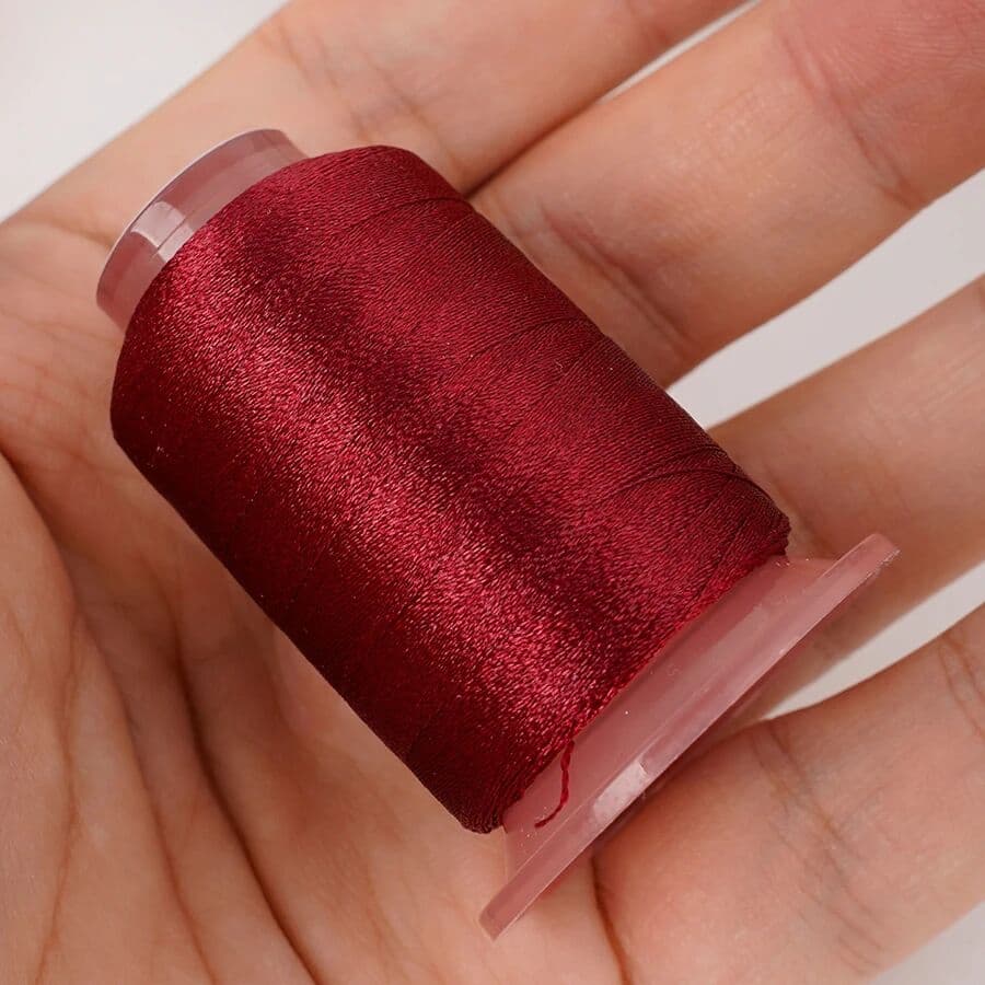 NONE 120 Colors Random Color Mega Embroidery Thread Set - 120D/2 High Lustre Polyester Thread 550 Yards/Spool for Sewing