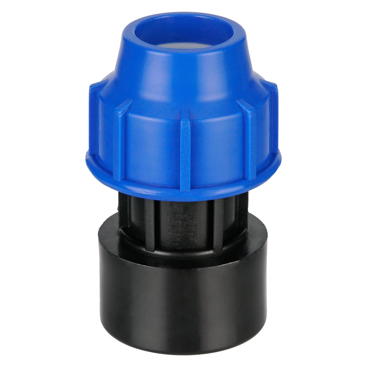 REKUBIK PE Übergangsmuffe Klemmverbindung x Innengewinde 32mm x 1" IG 15820-4-D