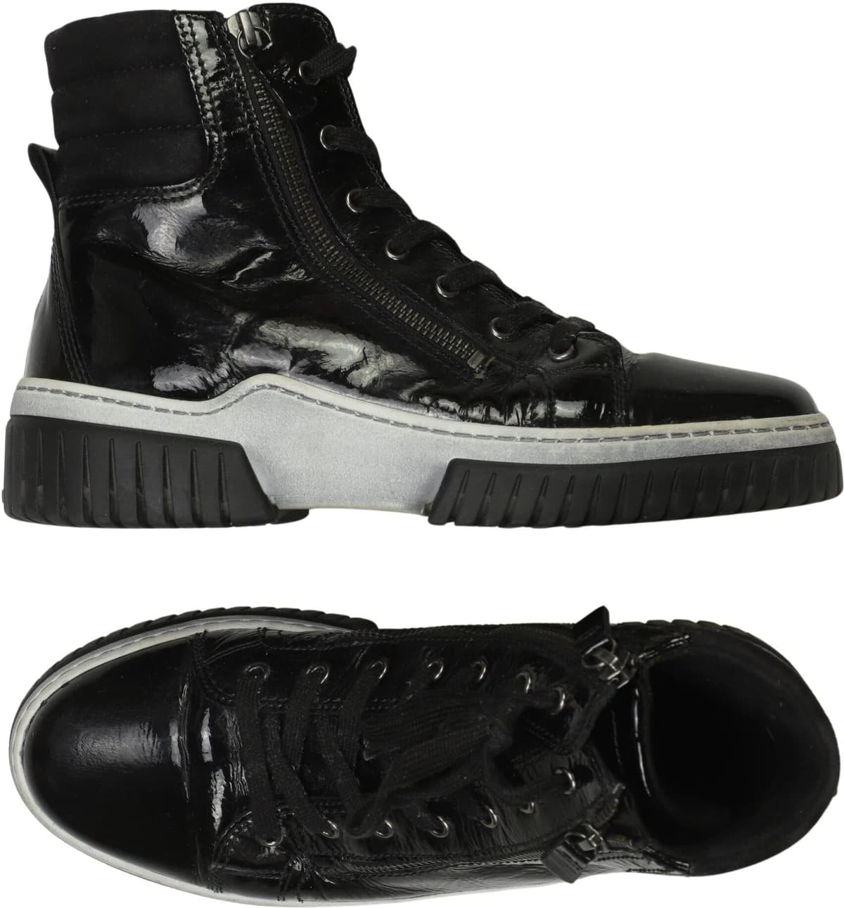Gabor Damen Stiefelette, Schwarz, Gr. EU 39 (UK 6), Leder - Second Hand