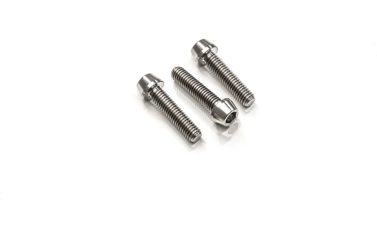 Kit Viti Piastra Sup. Forcella M8x25 Titanio Cnc Racing Ducati Scrambler 800 Full Thr.15-18