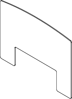 Jøtul Gulvplate Glass Til  F 230