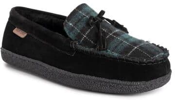 MUK LUKS Talan Slipper - Mens 11 Black Slipper Medium