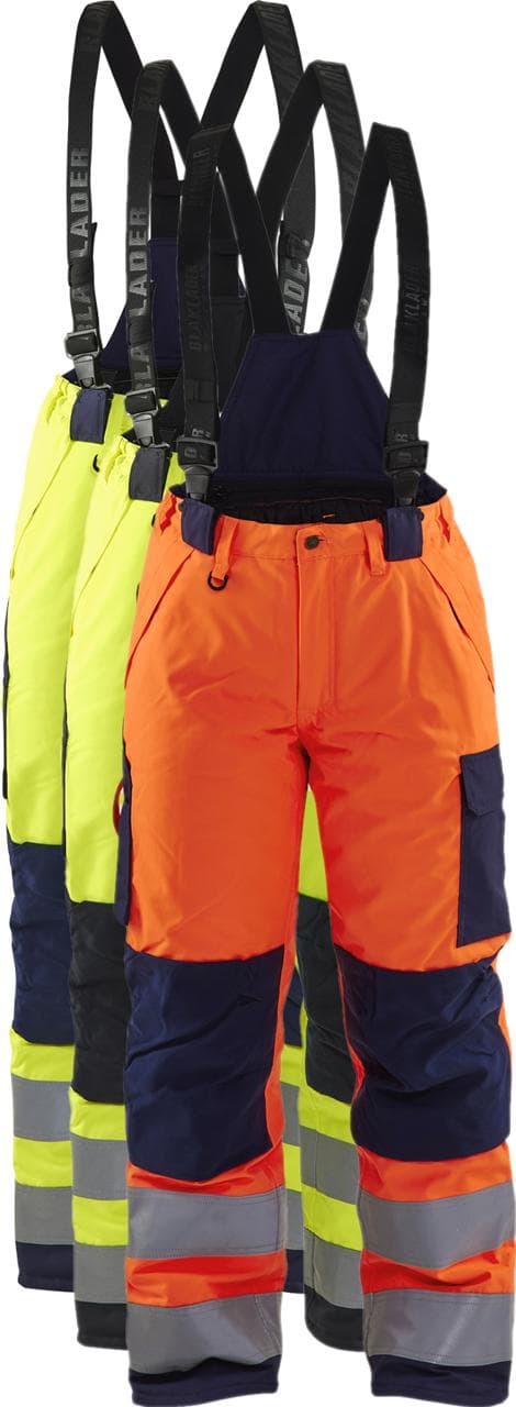 Blåkläder 7885 Dame High Vis Vinter Buks / Dame High Vis Vinter Arbejdsbuks - C34 - High Vis Gul/sort