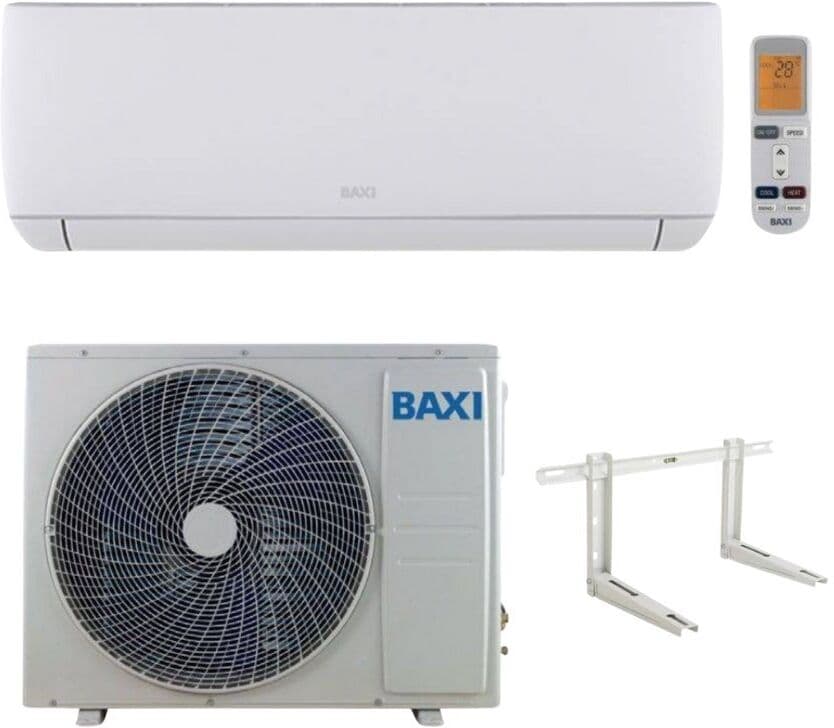 Baxi Climatizzatore Condizionatore Monosplit Astra JSGNW35 12000 btu R32 Inverter Wi-Fi Optional Classe A++ con Staffa