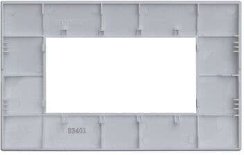 Ettroit Kunststoffplatte Venus Serie 4p Farbe Weiß Kompatibel Mit Vimar Arke Va83401