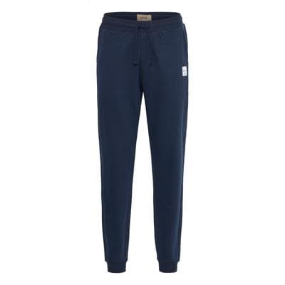 Sweathose BLEND "Sweathose BHHandi", Herren, Gr. M, N-Gr, blau (marineblaus), Obermaterial: 60% Baumwolle CO. 40% Polyester PES., Hosen Sweathose