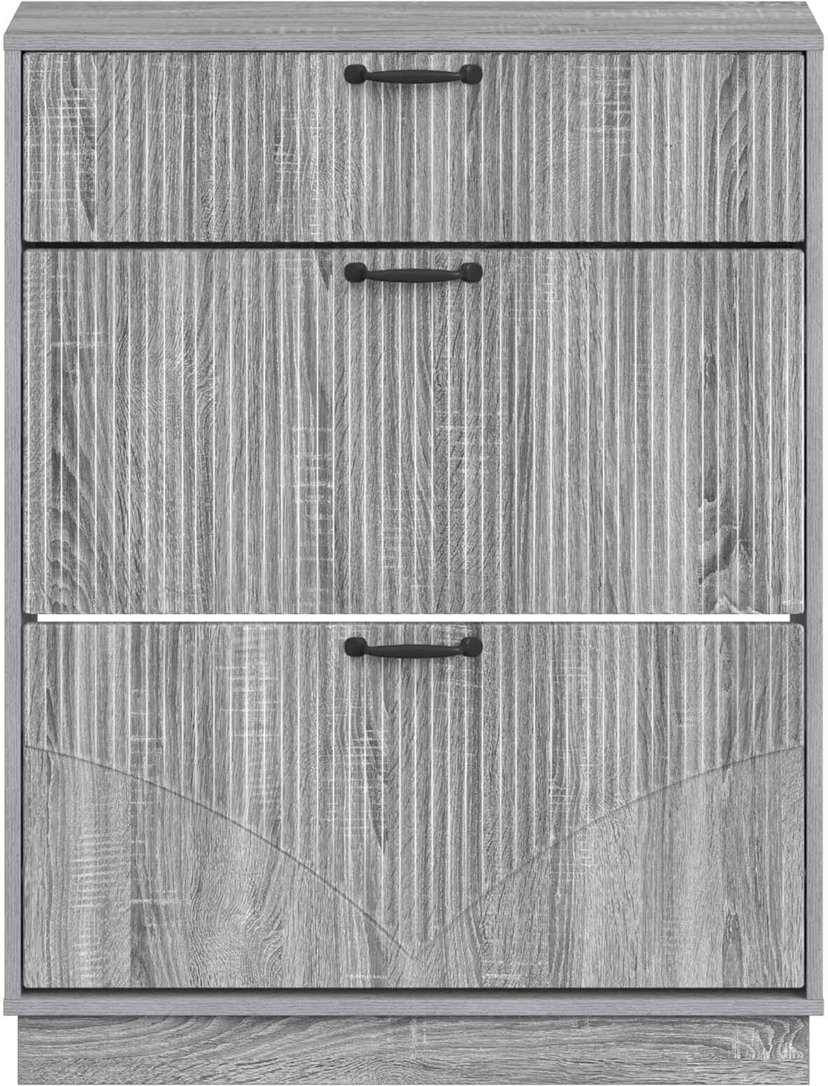 vidaXL Cabinet à chaussures HOORN 78 x 24 x 100 cm Bois d'ingénierie