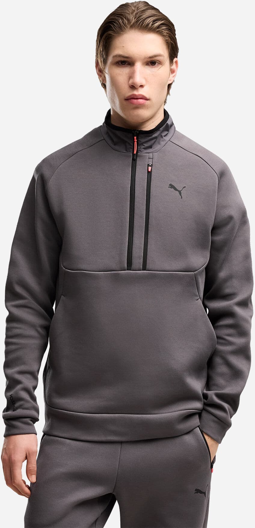 Puma Tech M - Felpa - Uomo - Grigio XS