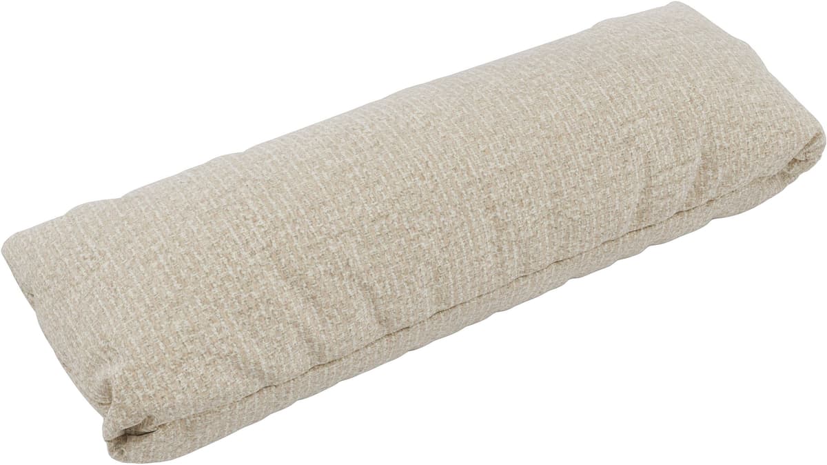Dekokissen MUSTERRING "JUSTB PM100, perfektes Komfort-Extra", beige (chenille milano, warm nature, unifarben), B:84cm H:11cm L:25cm, Faserbällchen, Dekokissen_Sitzkissen_Kissenhüllen, Dekokissen, Ergonomische Unterstützung, passender Look & Musterring-Gar