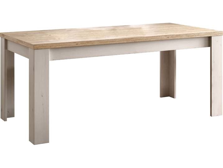 Esstisch OTTO HOME Country 180 x 90 cm, Küchentisch, Esszimmertisch , beige (eiche meringa nb, eiche cadiz nb, eiche meringa nb, eiche cadiz nb), H:80,5cm, Tische, Esstisch, zweifarbig, rechteckig, Tischplattenstärke 38 mm
