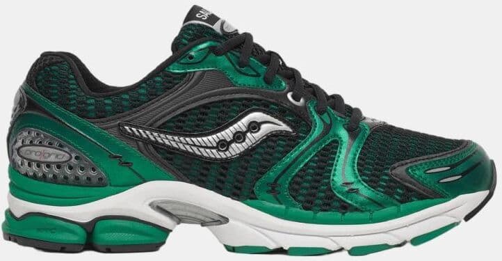 Saucony Zapatillas de casual de unisex Progrid Triumph 4 .  (44) Verde / Negro
