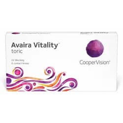 Avaira Vitality toric 6-er - BC:8.5 SPH:+1.25 CYL:-1.25 AX:130
